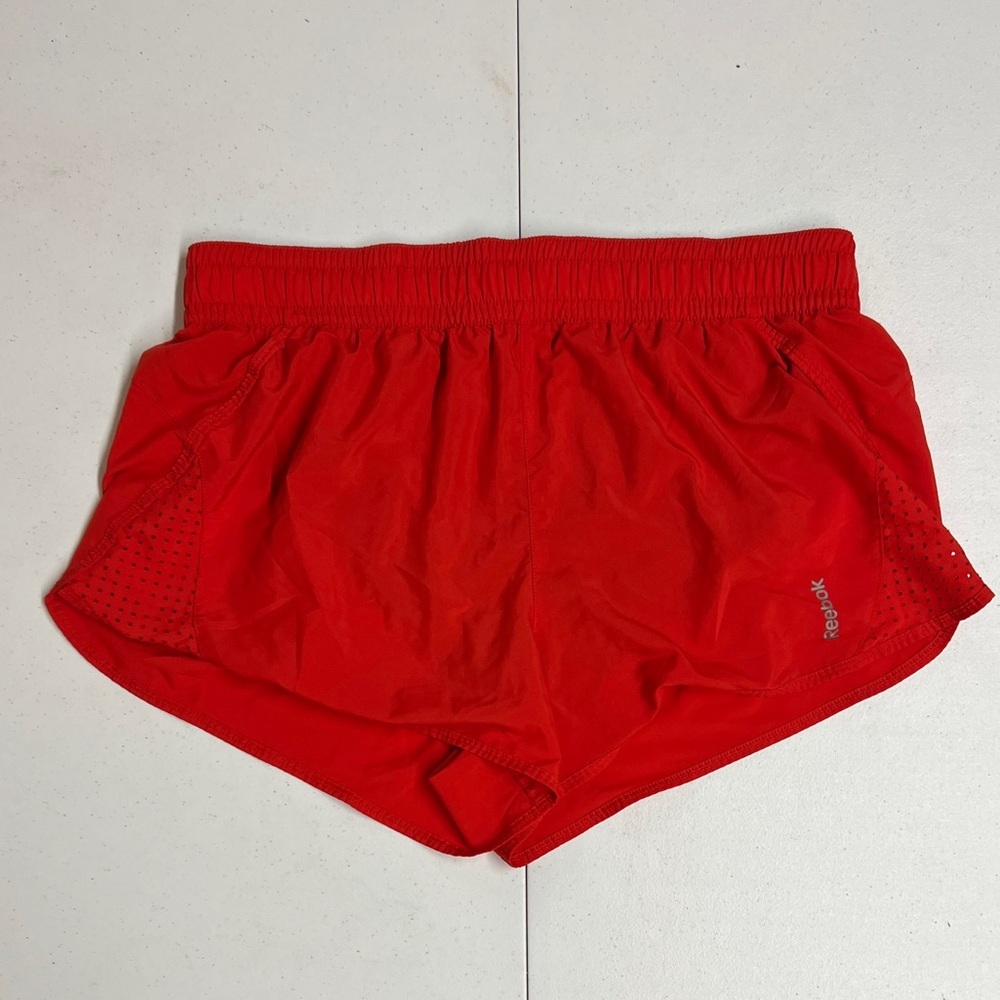 Reebok Women's Red Athletic Shorts